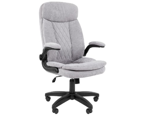 [Офисные кресла] Кресло Chairman Home 533 Россия ткань S светло-серый	 (7193769)