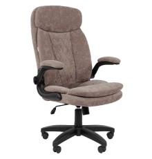 Кресло Chairman Home 533 Россия ткань S темно-бежевый (7193212)