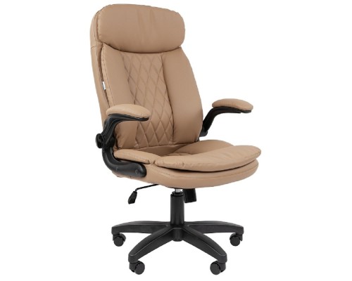 [Офисные кресла] Офисное кресло Chairman 533 Россия экокожа бежевый (7193206)