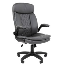 Офисное кресло Chairman 533 Россия экокожа серый (7193208)