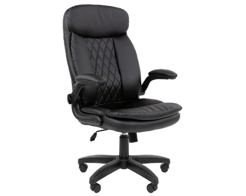 [Офисные кресла] Офисное кресло Chairman 533 Россия экокожа черный (7193209)