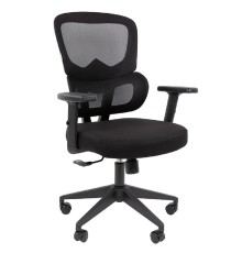 Офисное кресло Chairman CH560 черный, без подголовника (7194170)