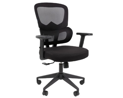 [Офисные кресла] Офисное кресло Chairman CH560 черный, без подголовника (7194170)