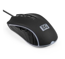 Exegate EX298899RUS Мышь ExeGate Gaming Standard SL-9064 (USB, оптическая, 3600dpi, 6D, 6 кнопок и колесо прокрутки, длина кабеля 1,5м, черная с подсветкой, RTL)