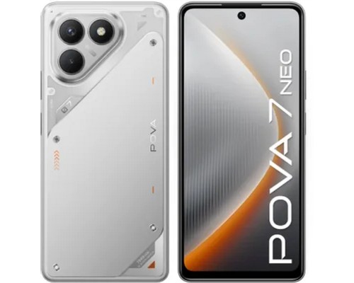 [смартфон] Tecno Pova 7 Neo 8+128Gb серебристый