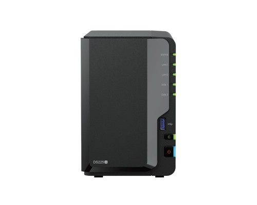 [Дисковый массив] Synology DS225+ СХД настольное исполнение 2BAY NO HDD (repl. DS224+))