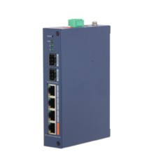 DAHUA DH-CHS4206-4GT-60 4-портовый гигабитный PoE коммутатор с функцией облачного управления  4 RJ45 10/100/1000Мбит/с (PoE/PoE+/Hi-PoE), 2 SFP 1000Мбит/с (uplink)