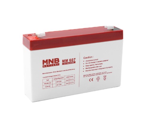 [МНБ акб] MNB Battery MNB MM 607 (6V/7Ah) F1 {УТ-00003170}