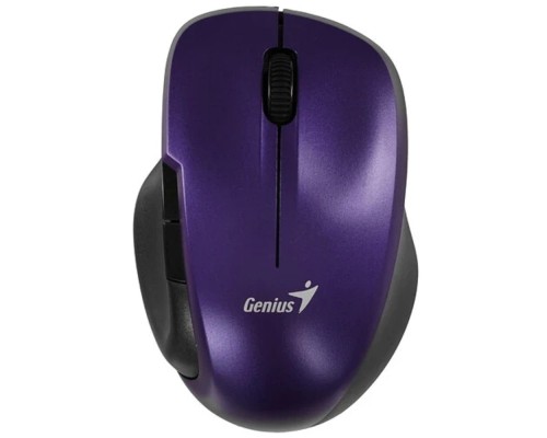 [Мышь] Мышь компьютерная Genius Ergo 8200S, беспроводная бесшумная, фиолетовый