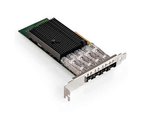 [USB-концентраторы] Exegate EX299016RUS Сетевой адаптер ExeGate EXE-X710-4SFP+ (PCI-E x8 v.3, порты 4x SFP+, Quad 10Gb/s, Server NIC Chipset Intel FTXL710)