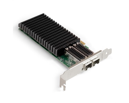 [USB-концентраторы] Exegate EX299018RUS Сетевой адаптер ExeGate EXE-MCX4-2SFP28 (PCI-E x8 v.3, порты 2x SFP28, Dual 25/10/1Gb/s, RDMA NIC Chipset Mellanox ConnectX-4)