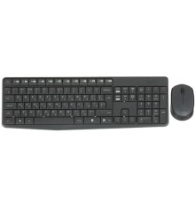 Клавиатура и мышь Logitech MK235 RUS 920-007949 BLACK
