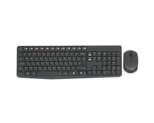 [Мышь] Клавиатура и мышь Logitech MK235 RUS 920-007949 BLACK