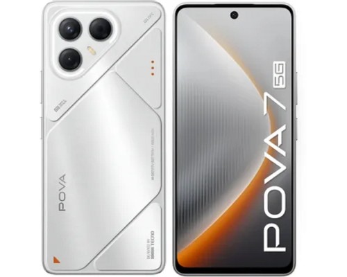 [смартфон] Tecno Pova 7 5G 8+256 серебристый