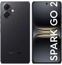 Tecno Spark Go 2 64Gb 3Gb черный моноблок 3G 4G 6.67