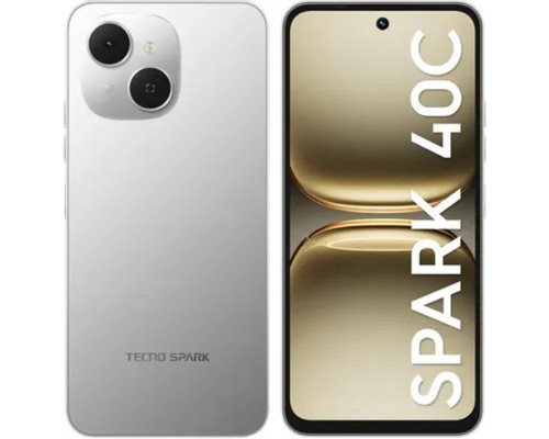 [смартфон] Tecno Spark 40C 4+128Gb серый