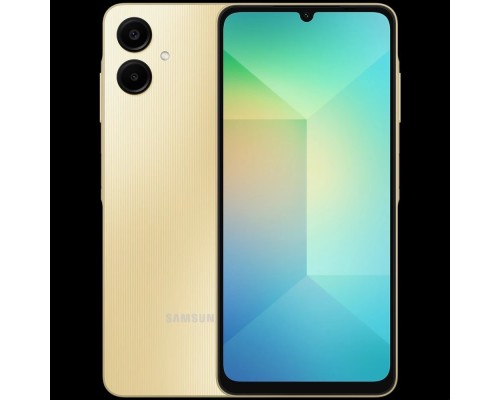[Мобильный телефон] Смартфон Samsung SM-A065F Galaxy A06 64Gb 4Gb золотистый моноблок 3G 4G 2Sim 6.7