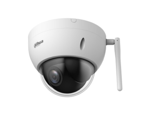 [Видеонаблюдение] DAHUA DH-SD22404DB-GNY-W Уличная мини-PTZ IP-видеокамера с Wi-Fi 4Мп; 1/2.8” CMOS; 4x моторизованный объектив 2.8~12мм; видеоаналитика: IP66, IK10; металл