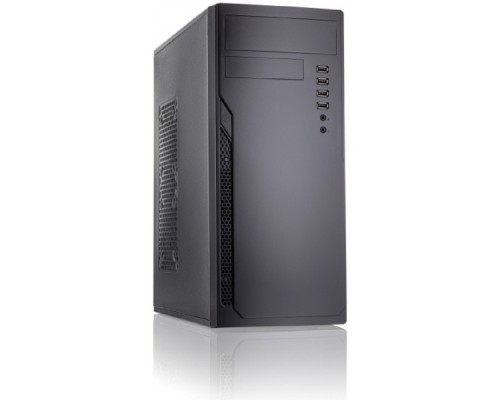 [Корпус] Foxline FL-301, ATX, 4xUSB2.0, HDA, w/o FAN, w/o PSU, no PowerCord , w/DVD-RW installed