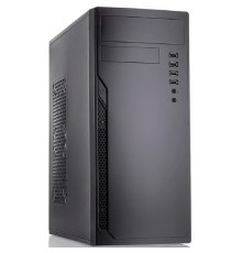 Foxline FL-301, ATX, 1x5.25EXT, 1x3.5EXT, 4x3.5INT, 4xUSB2.0, HDA, w/o FAN, w/PSU 450W 8cm, w/C13-C14 cable 1.5m, , w/DVD-RW installed