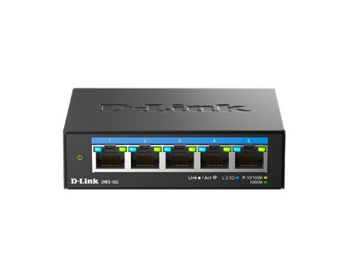 [Сетевое оборудование] D-Link DMS-105/A2A Коммутатор с 5 портами 100/1000/2.5GBase-T