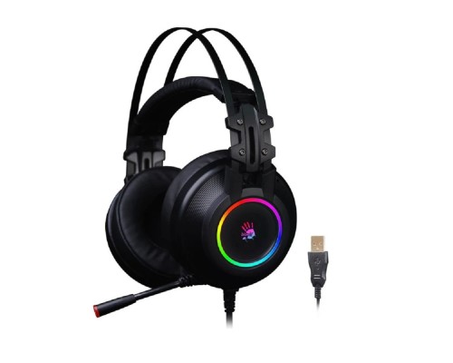 [Наушники] A4Tech Bloody G528C черный 2м мониторные USB (G528C)