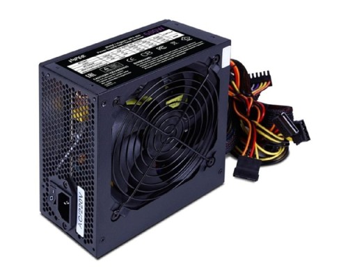 [блок питания] HIPER Блок питания HPB-600 (ATX 2.31, 600W, Active PFC, 80Plus BRONZE, 140mm fan, Black) BOX