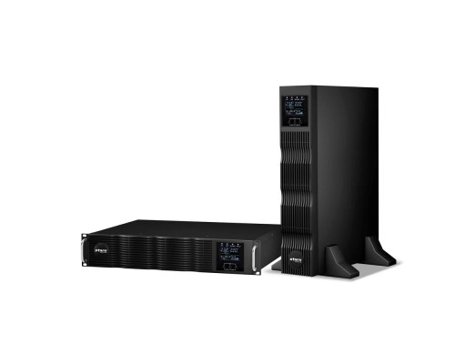 [STARK - ИБП 1ф (Однофазные)] STARK SC 3000 ONLINE ONE RT ИБП 3000 ВА/3000 Вт {Online, Rack/Tower, 110-300В, 6xC13, 1xC19, Smart-slot, USB, RS232, EPO, БЕЗ АКБ - внешние батареи 8 шт от 4.5Ач до 240 Ач}