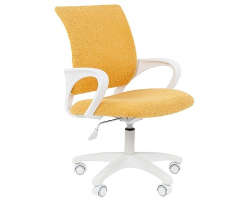 [Офисные кресла] Кресло Chairman Kids 103 Россия ткань В лимон, белый пластик LT (7198247)