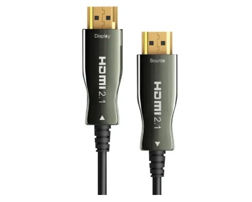 [кабель] Filum Активный оптический кабель HDMI FL-AOC-HDMI2.1-30M v.2.1, 8K/60HZ, ARC, 48 Гб/с, 19M/19M, черный, 30 м (1115454)