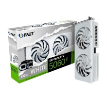 Видеокарта Palit RTX5060Ti WHITE OC 8GB GDDR7 128bit 3xDP HDMI 2FAN RTL
