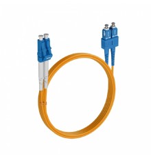 NTSS Шнур оптический NTSS DPC LC/UPC-SC/UPC 9/125 3.0мм 3м LSZH (патч-корд) NTSS-DPC-9-LC/U-SC/U-3.0-3