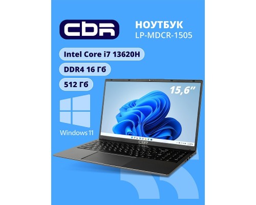 [Ноутбук] Ноутбук CBR LP-MDCR-1505 15.6