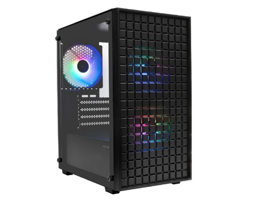 [Корпуса] XASTRA Корпус A306M 3FRGB Black mATX/Mesh/ tempered glass / 3x 120mm FC120 FRGB fans/ A306M-3FC12F