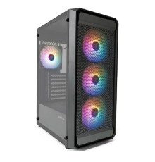 XASTRA Корпус A403 4ARGB Black ATX/Mesh/ tempered glass / 4x120mm ARGB PWM fans/ A403-4FC12A