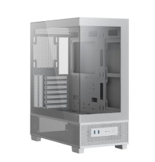 XASTRA Корпус Q500-0F White ATX/Aquarium/Screewless/no fans/ Q500-0F-WH