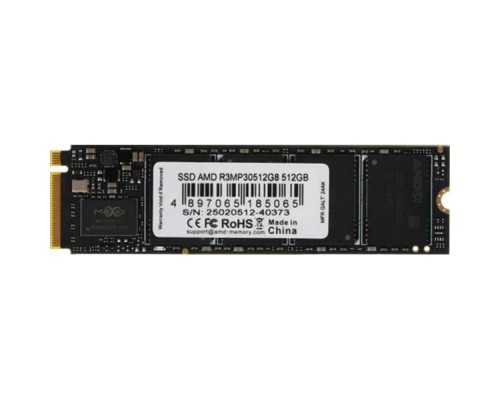 [носитель информации] AMD SSD R3MP30512G8 Radeon Client SSD 512GB  PCIe Gen3x4 with NVMe