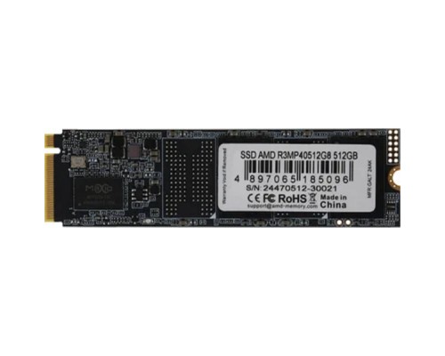 [носитель информации] AMD SSD R3MP40512G8 M.2 2280 512GB PCIe Gen4x4 with NVMe