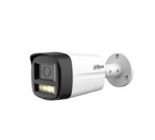 DAHUA DH-HAC-HFW1200TLMP-IL-T-0360B Уличная цилиндрическая HDCVI 2Мп; CMOS; объектив 3.6мм; ИК 40м, Led 40м; IP67;металл, пластик