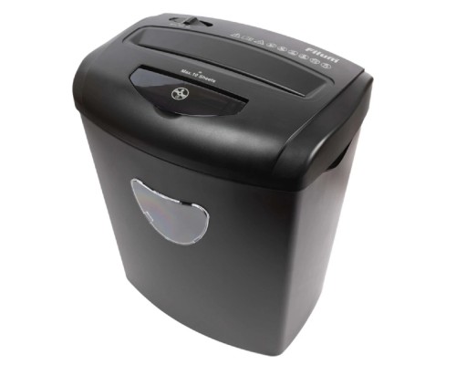 [Уничтожители документов] Уничтожитель бумаг Filum FL-SH021-04S 10 листов, безоп. 4ур., 21литр, 2,2м/мин, уничт. CD и карты, ур. шума: 72Дб (1110414)