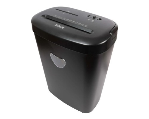 [Уничтожители документов] Уничтожитель бумаг Filum FL-SH025-04S 12 листов, безоп. 4ур., 25литр, 2,0м/мин, уничт. CD, ур. шума: 70Дб (1110415)