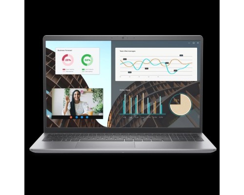 [Ноутбук] Dell Vostro 3530 [3530-5850] Black {FHD  i5 1335U /8Gb/ SSD512Gb/ Intel Iris Xe graphics /Linux Ubuntu }