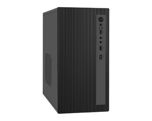 [Корпуса] Exegate EX299399RUS Корпус Minitower ExeGate BAA-303M-AA500 (mATX, БП AA500 с вент. 8см, 2*USB, HD Audio, черный)
