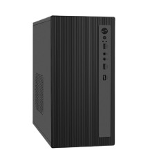 Exegate EX299216RUS Корпус Minitower ExeGate BAA-303M-UNS350 (mATX, БП UNS350 с вент. 12см, 2*USB, HD Audio, черный)