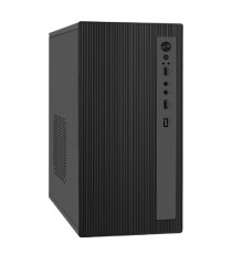 Exegate EX299219RUS Корпус Minitower ExeGate BAA-303M-UNS500 (mATX, БП UNS500 с вент. 12см, 2*USB, HD Audio, черный)