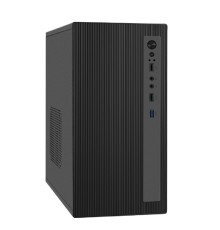 Exegate EX299065RUS Корпус Minitower ExeGate BAA-303MU (mATX, без БП, 2*USB+1*USB3.0, HD Audio, черный)