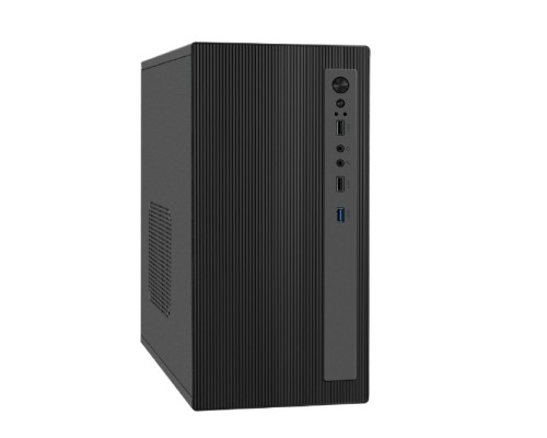 [Корпуса] Exegate EX299400RUS Корпус Minitower ExeGate BAA-303MU-AA500 (mATX, БП AA500 с вент. 8см, 2*USB+1*USB3.0, HD Audio, черный)