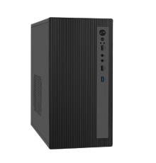 Exegate EX299066RUS Корпус Minitower ExeGate BAA-303MU-AAA350 (mATX, БП AAA350 с вент. 8см, 2*USB+1*USB3.0, HD Audio, черный)