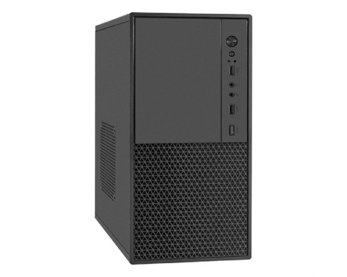 [Корпуса] Exegate EX299070RUS Корпус Minitower ExeGate BAA-308M-AAA350 (mATX, БП AAA350 с вент. 8см, 2*USB, HD Audio, черный)