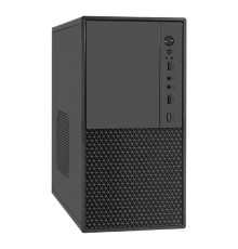 Exegate EX299072RUS Корпус Minitower ExeGate BAA-308M-AAA450 (mATX, БП AAA450 с вент. 8см, 2*USB, HD Audio, черный)